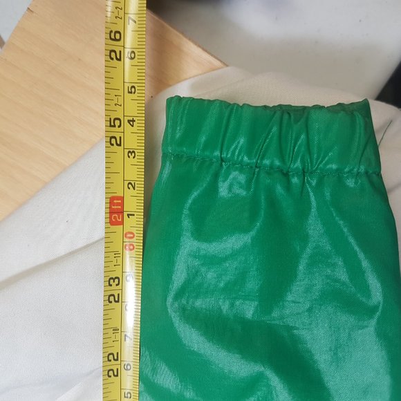 VINTAGE Lacoste IZOD Gator Nylon Pullover Hooded Rain Jacket Windbreaker Green M - Picture 14 of 14